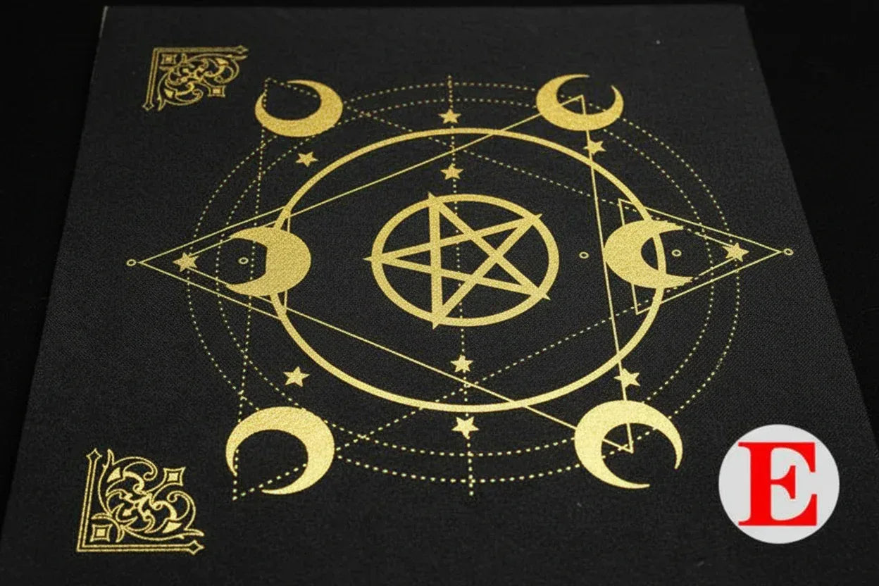 Tarot Tablecloths - Sorceress Sanctuary New O-high-grade flannel-Hot I-high-grade flannel-Hot L-high-grade flannel-Hot M-high-grade flannel-New P-high-grade flannel