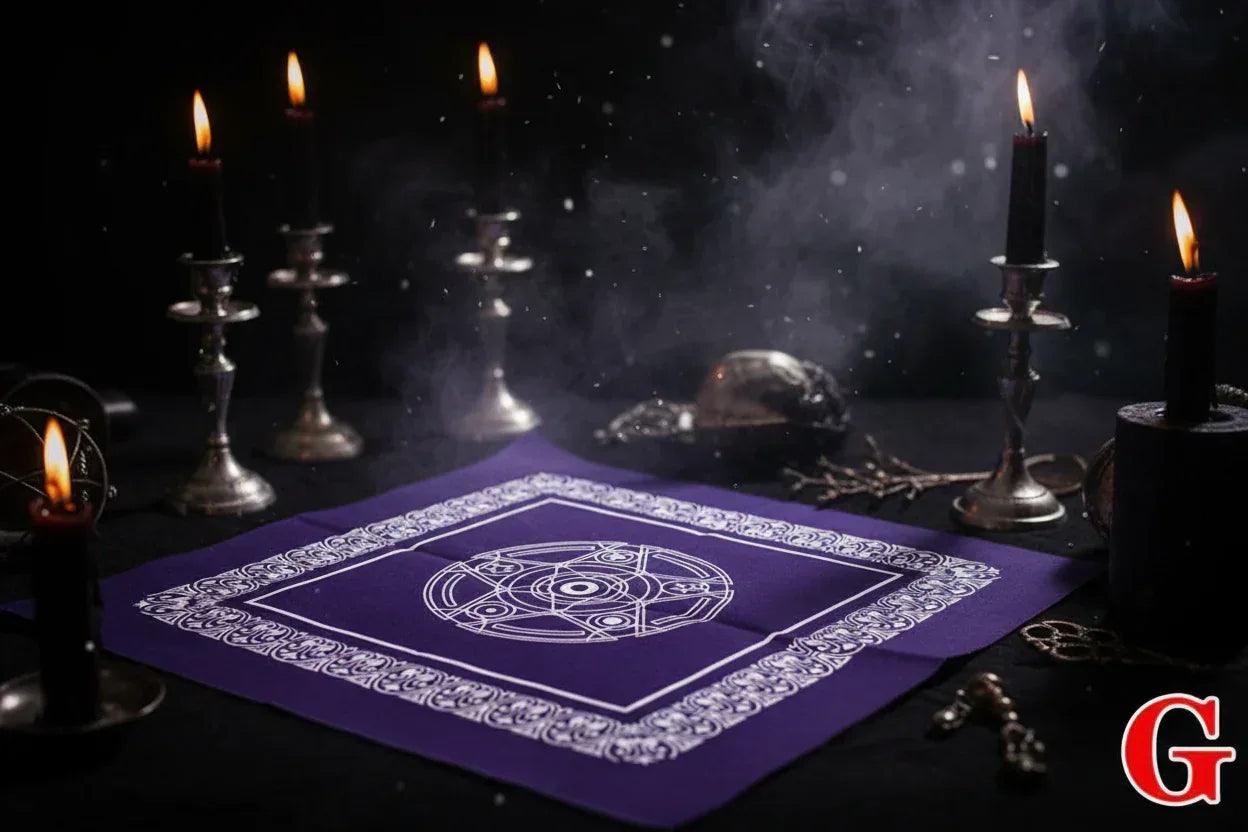 Tarot Tablecloths - Sorceress Sanctuary New O-high-grade flannel-Hot I-high-grade flannel-Hot L-high-grade flannel-Hot M-high-grade flannel-New P-high-grade flannel
