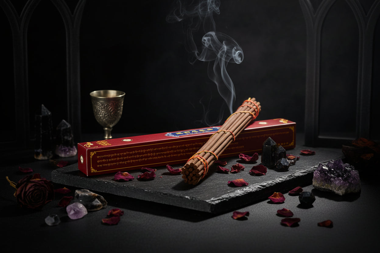 Tibetan Herbal Incense - Sorceress Sanctuary Brown