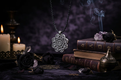 Tibetan Mandala Necklace - Sorceress Sanctuary default