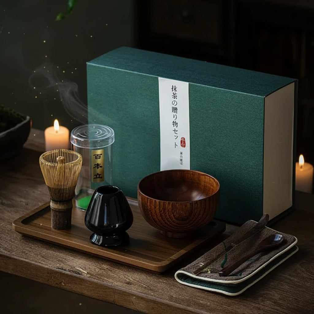 Traditional Matcha Set - Sorceress Sanctuary 1 / 4 Piece Set  A6-2 / 4 Piece Set  A7-3 / 4 Piece Set  A8-4 / 4 Piece Set A9-5 / 7 Piece Set A10