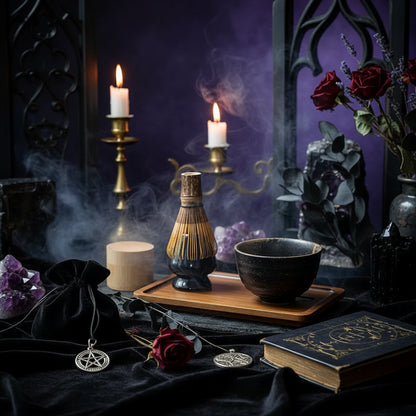 Traditional Matcha Set - Sorceress Sanctuary 1 / 4 Piece Set  A6-2 / 4 Piece Set  A7-3 / 4 Piece Set  A8-4 / 4 Piece Set A9-5 / 7 Piece Set A10