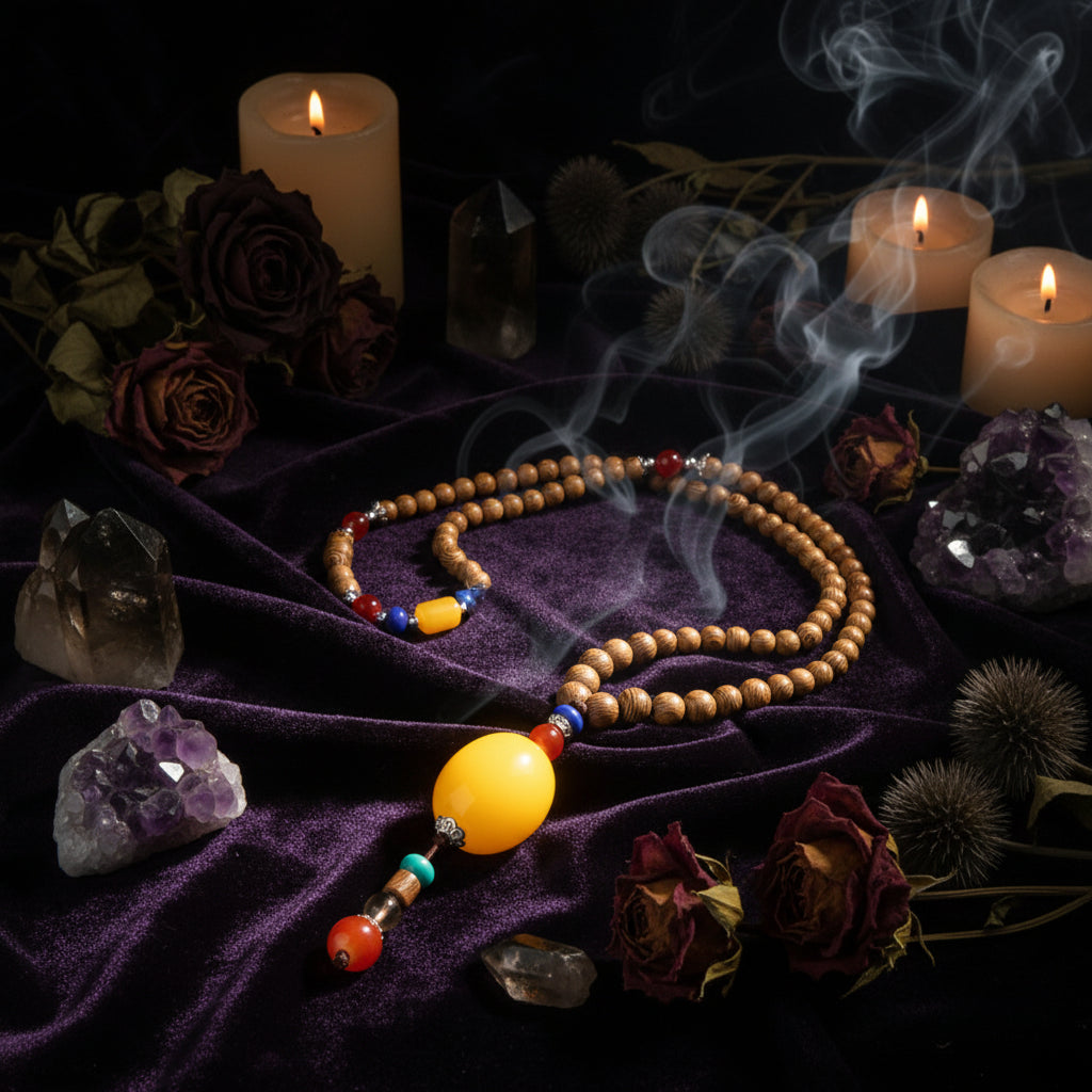 Tribal Bead Amulet - Sorceress Sanctuary A-B-C-D-E  