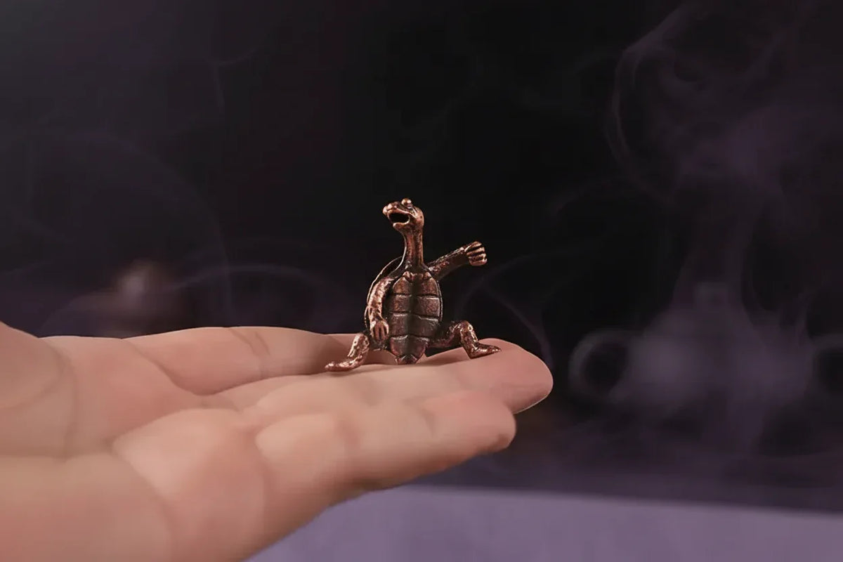 Turtle Incense Holder - Sorceress Sanctuary Red-Green