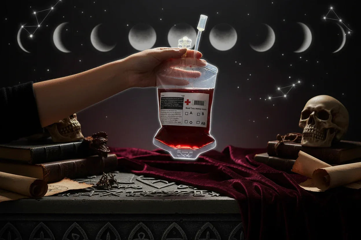 Vampire Bloodbag - Sorceress Sanctuary 10pcs-Infusion tube