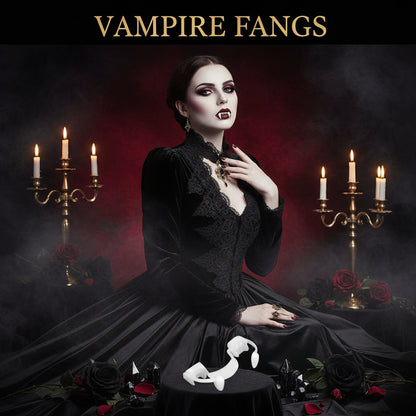 Halloween Vampire Fangs Stretchable Teeth Cosplay Props Sorceress Sanctuary