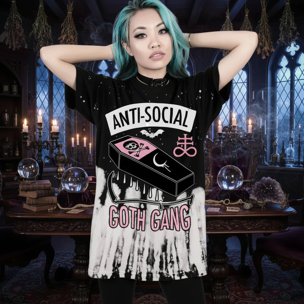 Vampire Goth T-Shirt - Sorceress Sanctuary S－M-L－XL-XXL－XXL