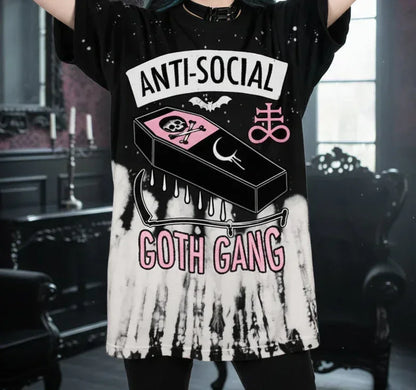 Vampire Goth T-Shirt - Sorceress Sanctuary S－M-L－XL-XXL－XXL