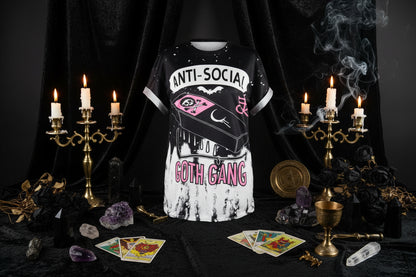 Vampire Goth T-Shirt - Sorceress Sanctuary S－M-L－XL-XXL－XXL