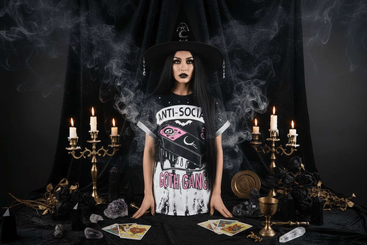 Vampire Goth T-Shirt Sorceress Sanctuary