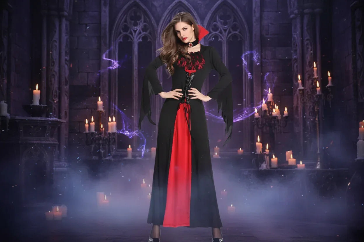 Vampire Witch Dress - Sorceress Sanctuary L-XL-M