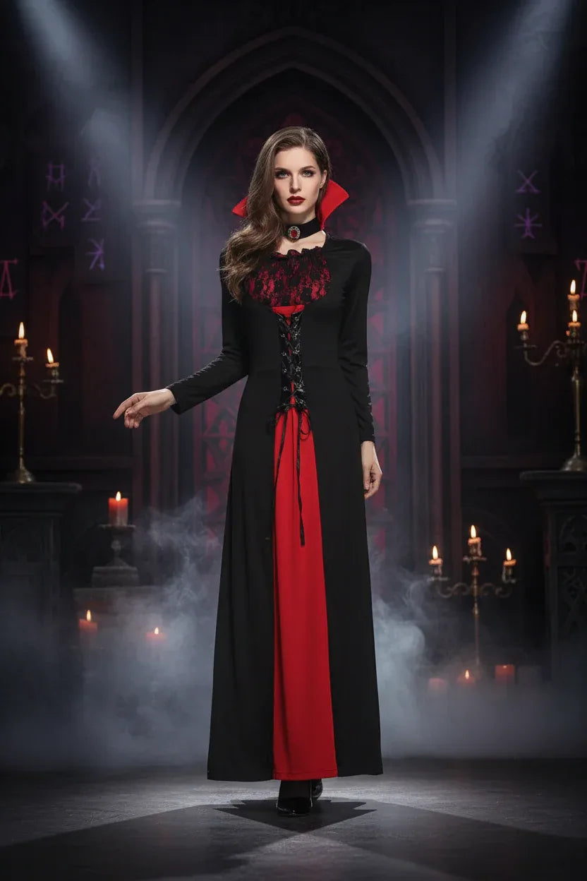 Vampire Witch Dress - Sorceress Sanctuary L-XL-M