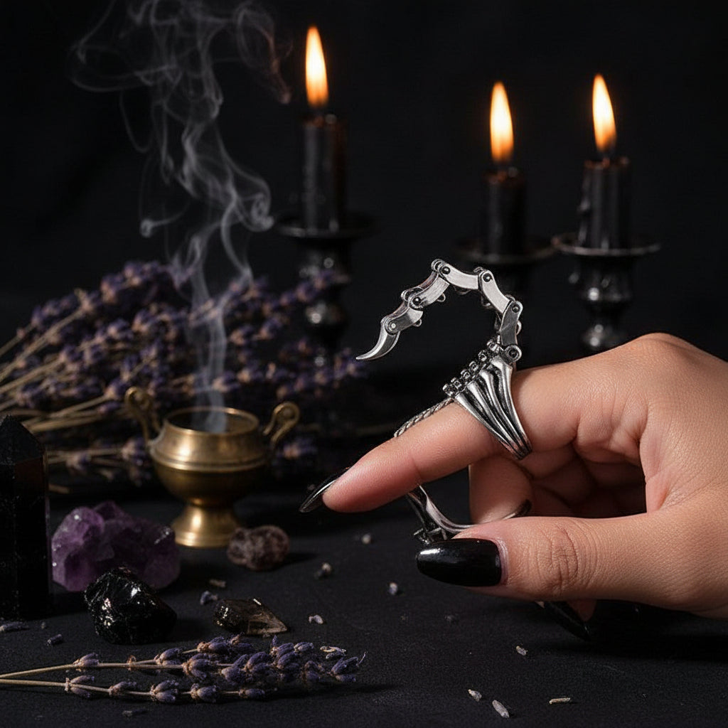 Retro Hip Hop Scorpion Ring Sorceress Sanctuary