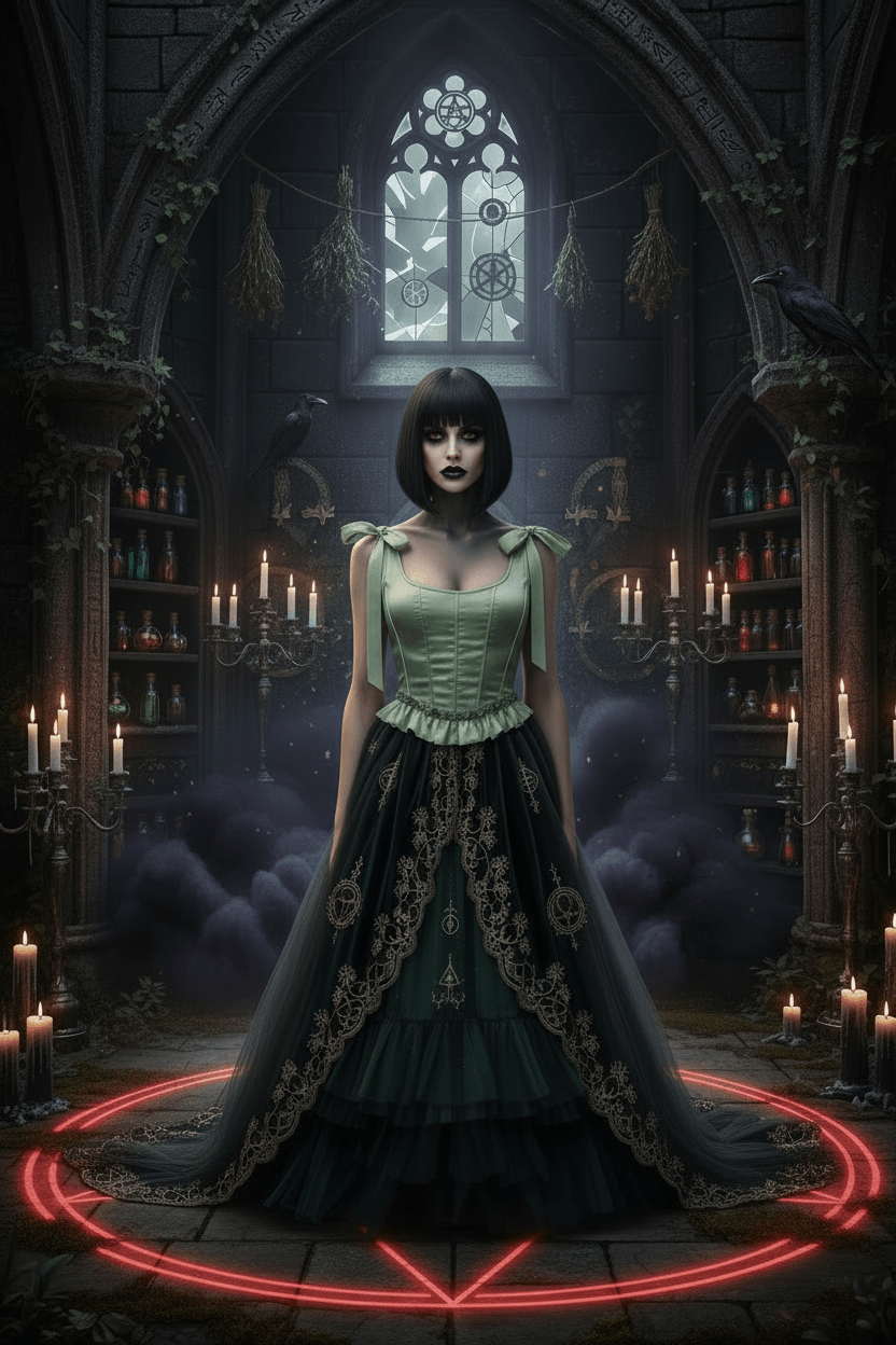 Verdant Fae Camisole Sorceress Sanctuary