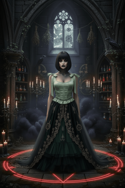 Verdant Fae Camisole Sorceress Sanctuary