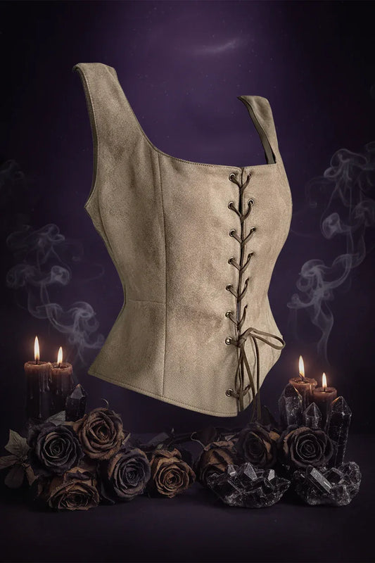 Vest Corset - Sorceress Sanctuary Black / M-Black / XXL-Red / XL-Red / S-Black / L