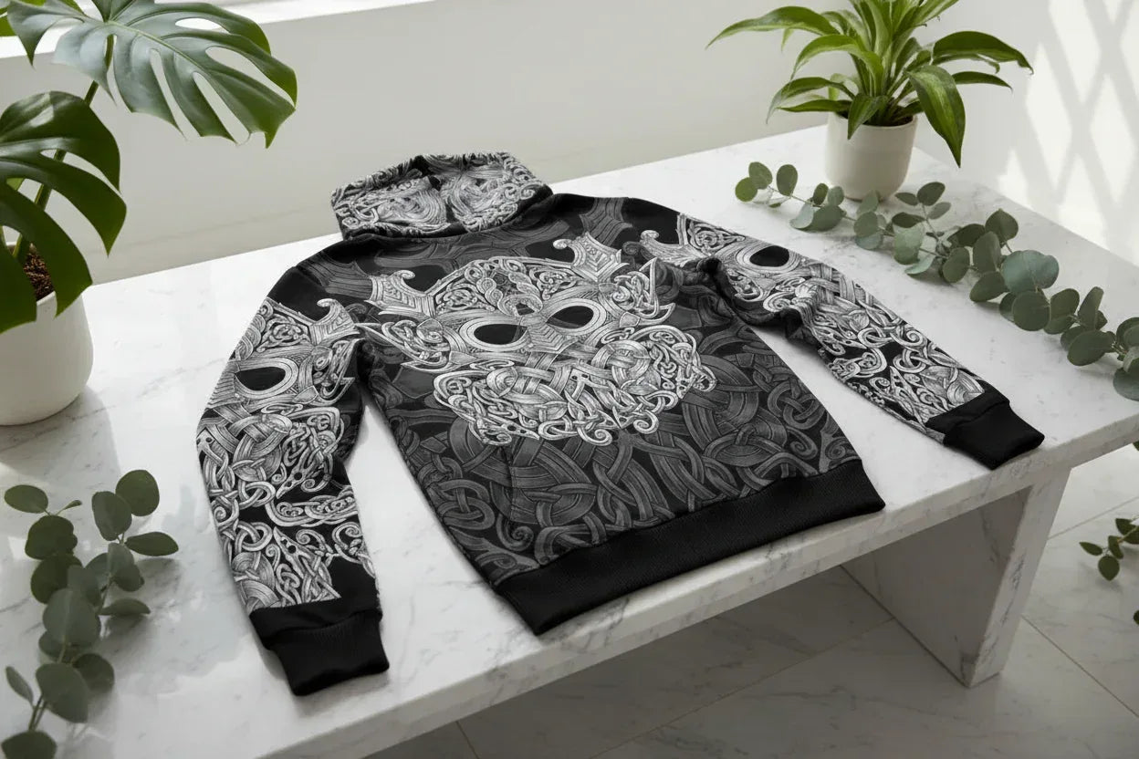 Viking Anchor Hoodie - Sorceress Sanctuary Viking / S-Viking / M-Viking / L-Viking / XL-Viking / XXL