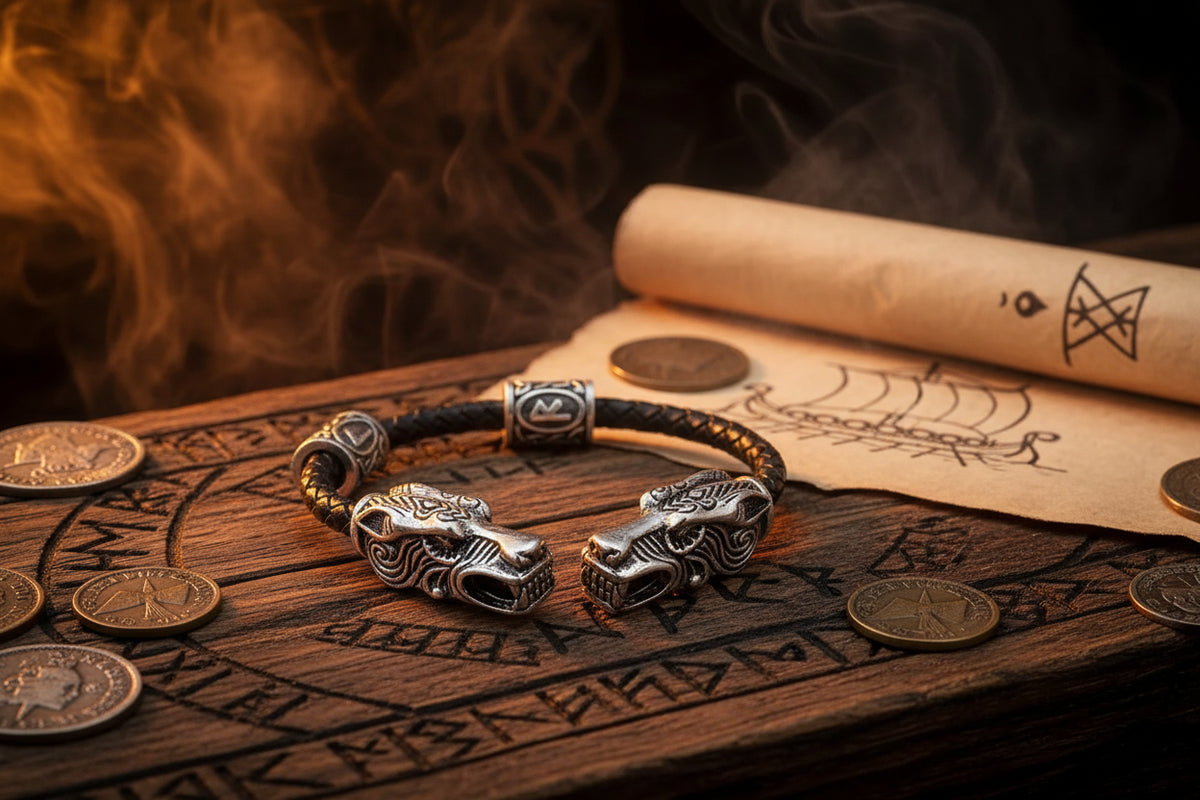 Viking Dragon Bracelet - Sorceress Sanctuary Short-Long