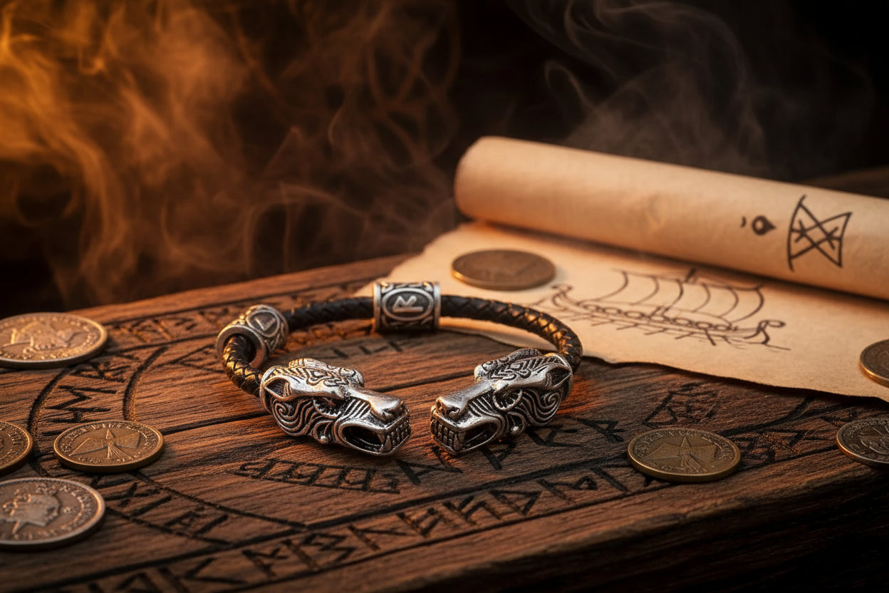 Viking Dragon Bracelet - Sorceress Sanctuary Short-Long