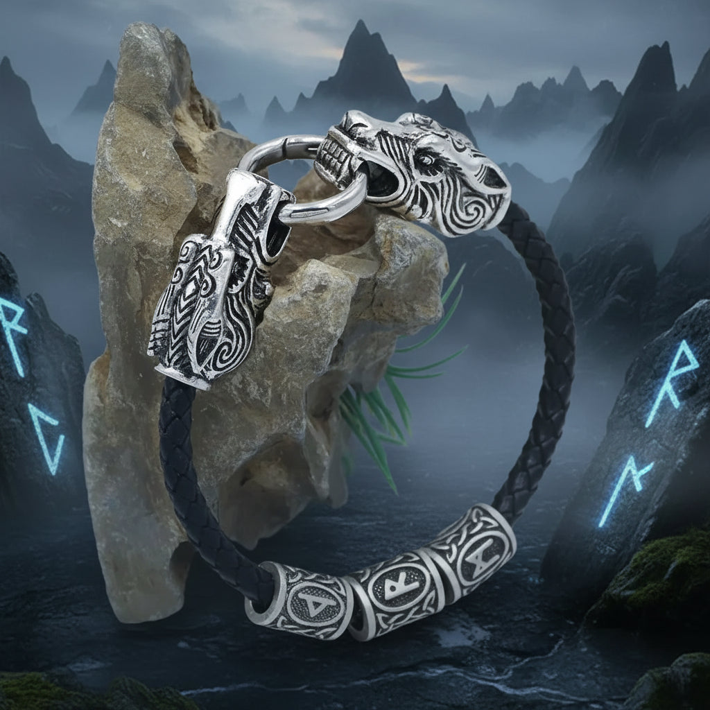 Viking Dragon Bracelet - Sorceress Sanctuary Short-Long