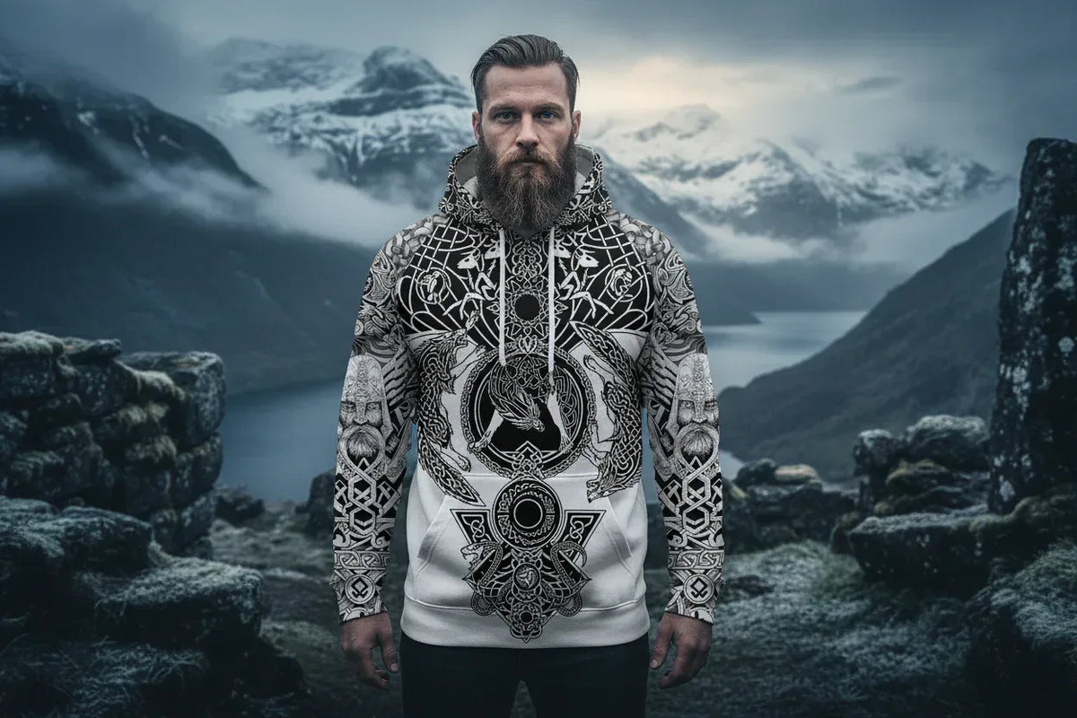 Viking Hoodie - Sorceress Sanctuary S-M-L-XL-XXL