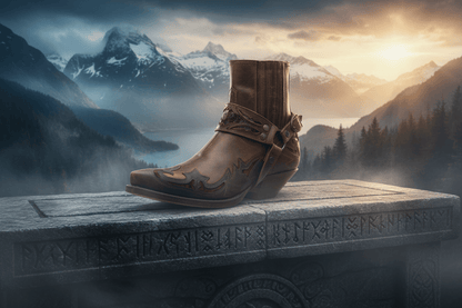 Viking Knight Boots - Sorceress Sanctuary Black / 39-apricot / 47-Black / 44-Red brown / 44-Black / 48