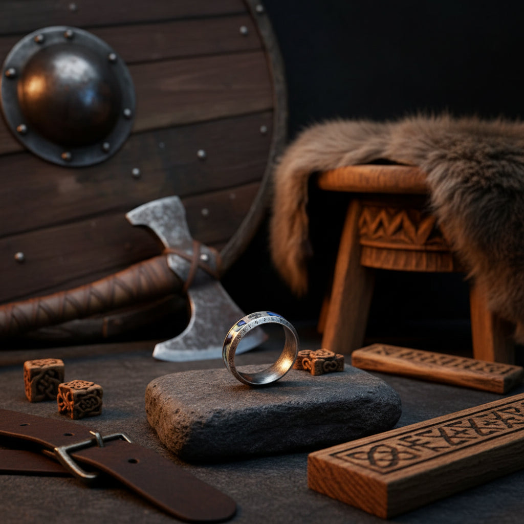 Viking Letters Ring - Sorceress Sanctuary 7-8-9-10-11