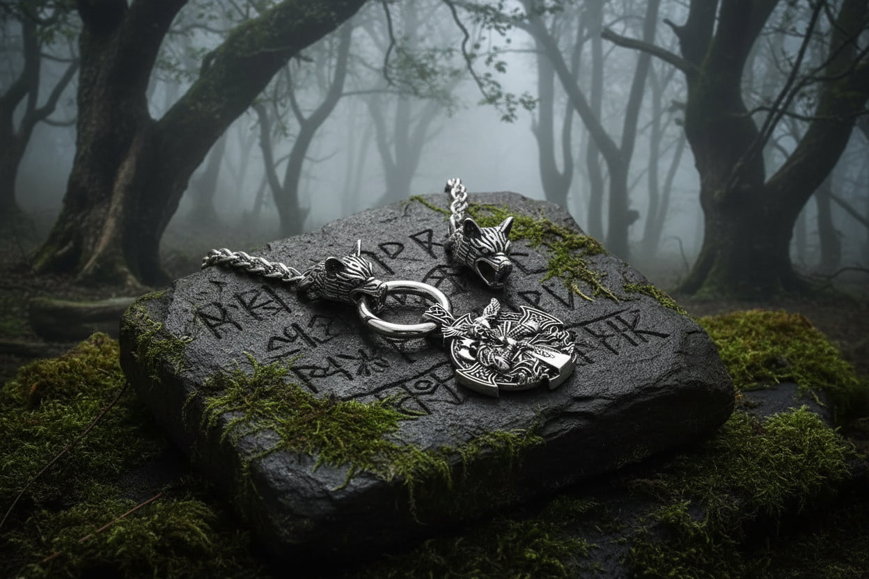 Viking Odin Necklace - Sorceress Sanctuary 50cm-60cm-70cm