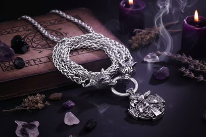 Viking Odin Necklace - Sorceress Sanctuary 50cm-60cm-70cm