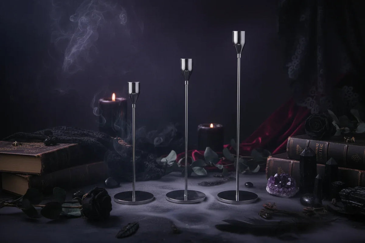 Vintage Candle Holders, view 7
