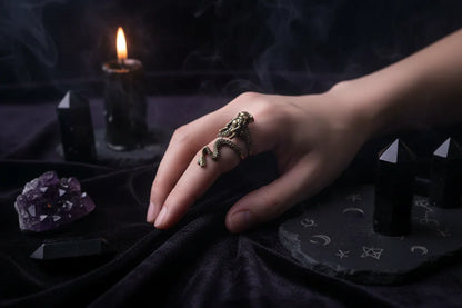 Vintage Dragon Ring - Sorceress Sanctuary Picture color / Opening adjustable