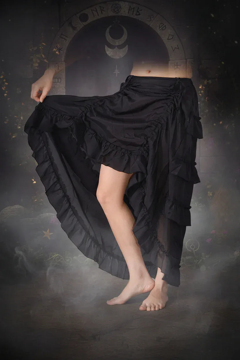 Vintage Skirt - Sorceress Sanctuary Black / XS-Black / S-Black / M-Black / L-Black / XL