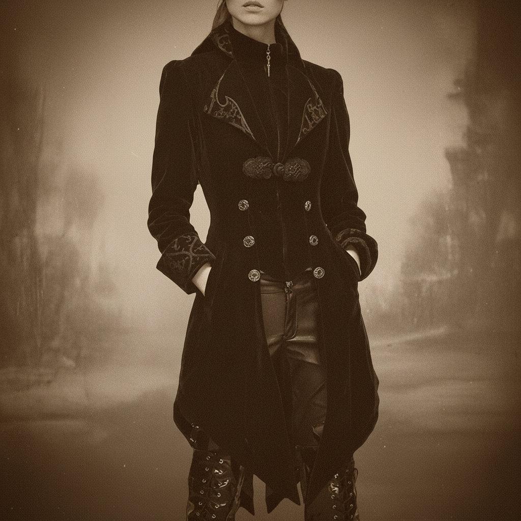 Vintage Victorian Jacket - Sorceress Sanctuary Black / S-Black / M-Black / L-Black / XL-Black / XXL