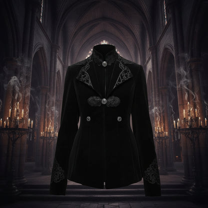 Vintage Victorian Jacket - Sorceress Sanctuary Black / S-Black / M-Black / L-Black / XL-Black / XXL