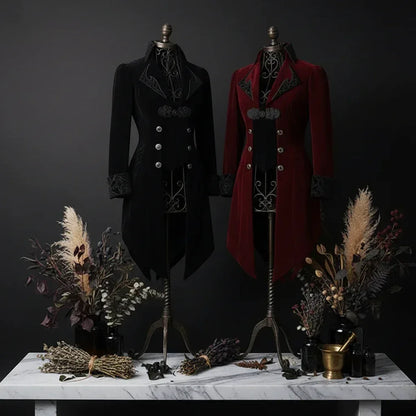 Vintage Victorian Jacket - Sorceress Sanctuary Black / S-Black / M-Black / L-Black / XL-Black / XXL