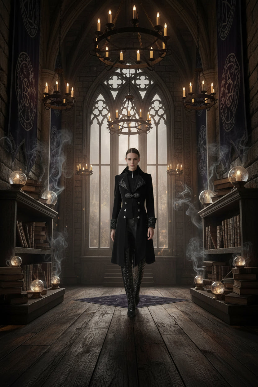 Vintage Victorian Jacket - Sorceress Sanctuary Black / S-Black / M-Black / L-Black / XL-Black / XXL