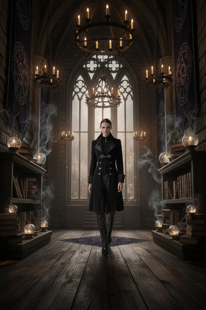 Vintage Victorian Jacket - Sorceress Sanctuary Black / S-Black / M-Black / L-Black / XL-Black / XXL