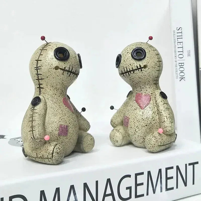 Voodoo Doll Incense - Sorceress Sanctuary Head tilted to the left-Head tilted to the right