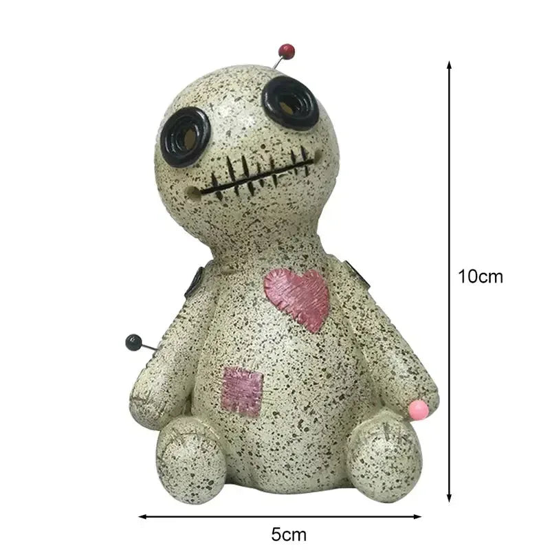 Voodoo Doll Incense - Sorceress Sanctuary Head tilted to the left-Head tilted to the right