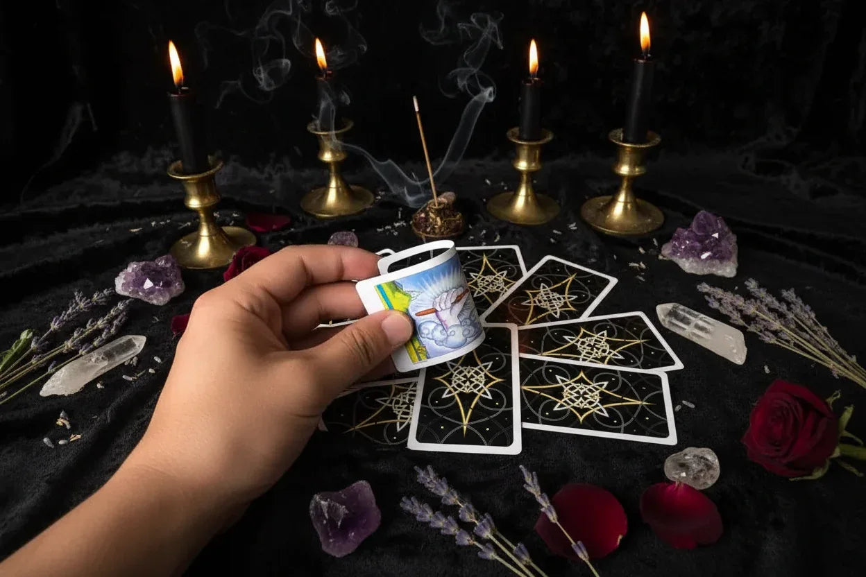 Werther’s Tarot - Sorceress Sanctuary Yellow