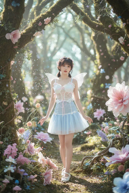Whisperlace Fae Top - Sorceress Sanctuary 1 / S-1 / M-1 / L