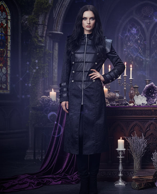 Wiccan Coat - Sorceress Sanctuary Black / S-Black / M-Black / L-Black / XL-Black / 2XL