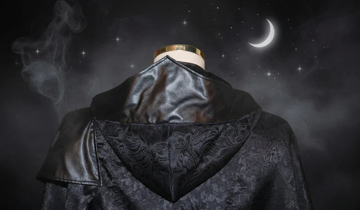 Wiccan Coat - Sorceress Sanctuary Black / S-Black / M-Black / L-Black / XL-Black / 2XL