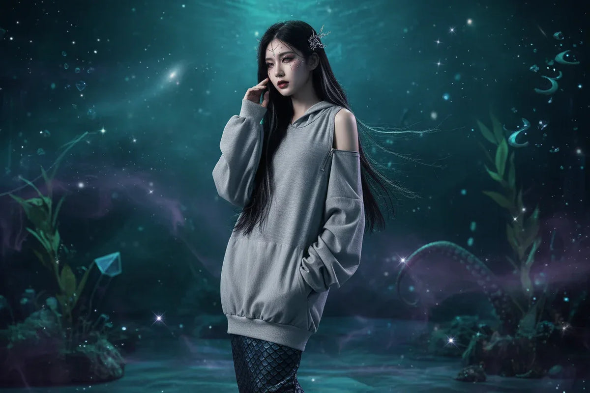 Wiccan Hollow Hoodie - Sorceress Sanctuary Black / M-Black / L-Black / XL-GRAY / M-GRAY / L