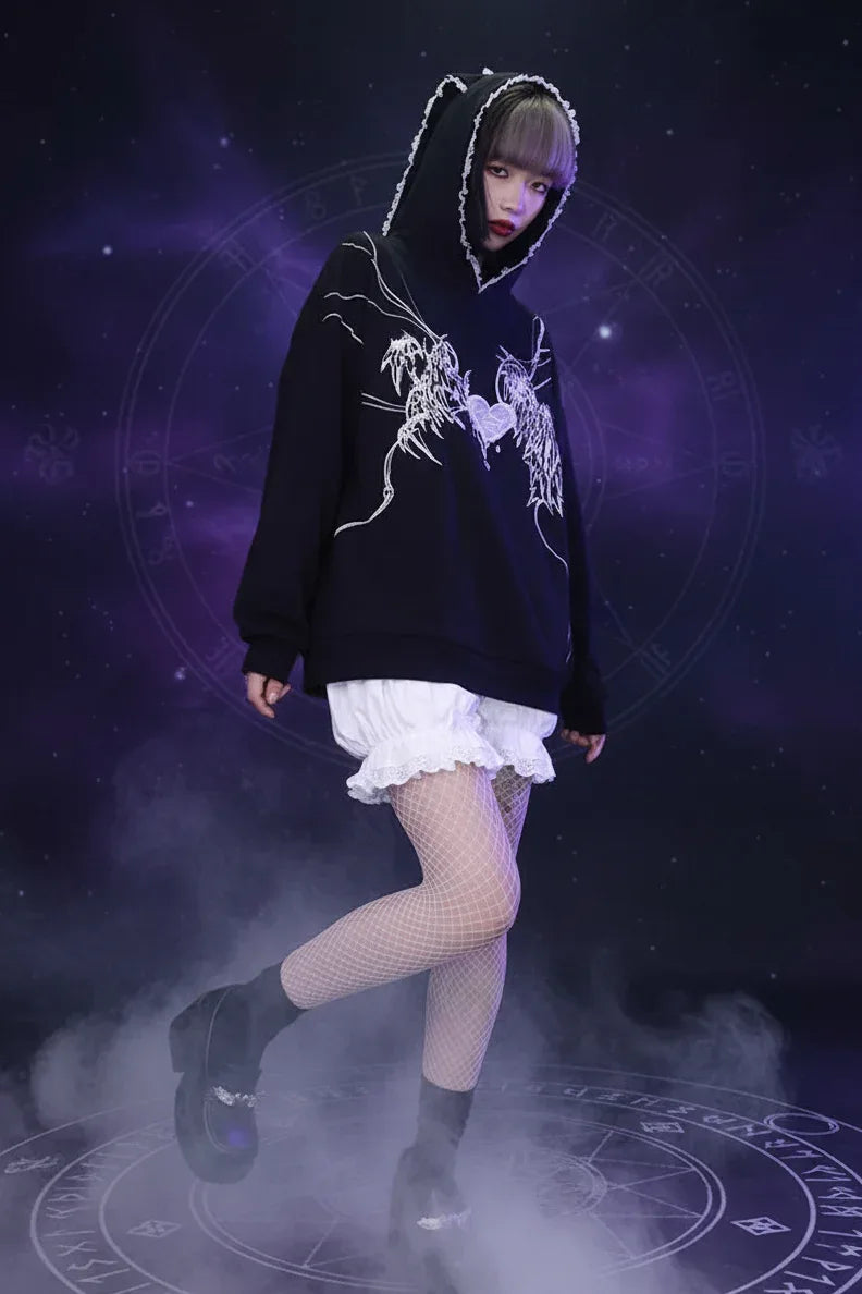 Wiccan Hoodie - Sorceress Sanctuary Black / L-Black / M-Black / S