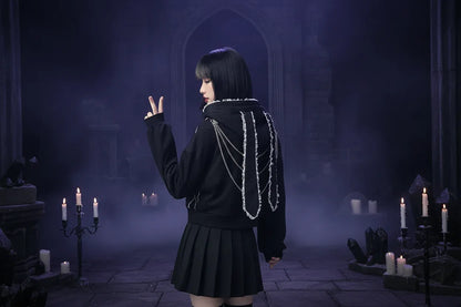 Wiccan Hoodie - Sorceress Sanctuary Black / L-Black / M-Black / S