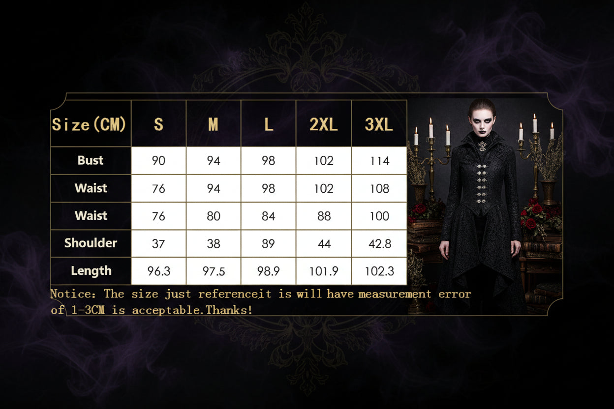 Wiccan Lace Jacket - Sorceress Sanctuary Black / S-Black / M-Black / L-Black / XL-Black / XXL