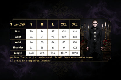 Wiccan Lace Jacket - Sorceress Sanctuary Black / S-Black / M-Black / L-Black / XL-Black / XXL