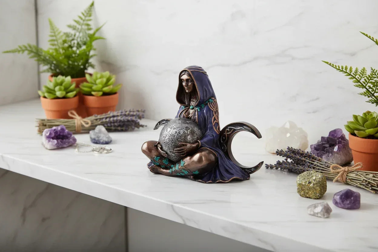 Mother Earth Statue - Sorceress Sanctuary Mother of the Earth-Trumpet-Mother of the Earth-Large