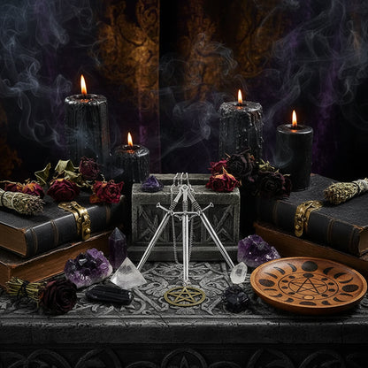 Wiccan Sword | Pendant Necklace - Sorceress Sanctuary